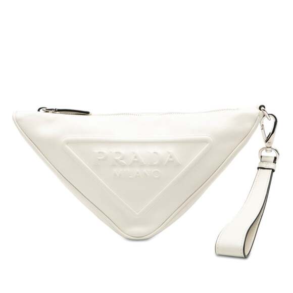 Prada Triangle Logo Zip Crossbody Bag #232833P79B